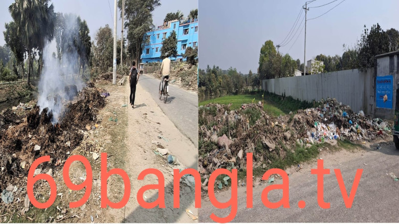 রুপগঞ্জ উপজেলা কমপ্লেক্স থেকে মুড়াপাড়া বাজার ব্যাস্ত সড়কের দ