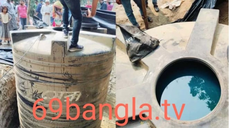 *সিংড়ায় মাটির নিচে ১০ হাজার লিটার ডিজেল মজুত, ব্যবসায়ীকে জরি